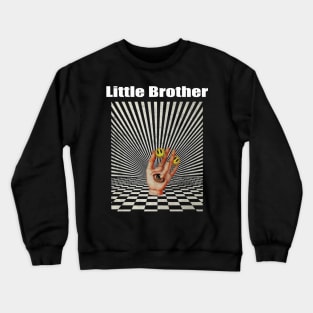 Illuminati Hand Of Little Brother Crewneck Sweatshirt